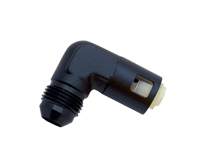 90 Degree AN to Female  (Quick Connect Adapter)